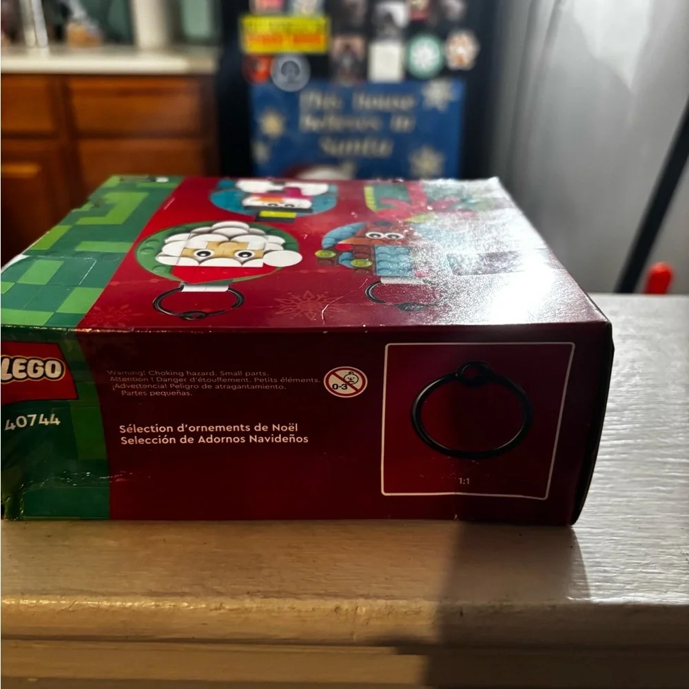 LEGO Festive Ornament Building Set - Red, Green, Blue